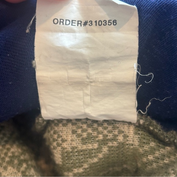 DUFFEL Made in America Long Sleeve Hooded Button Up Grape Print Sweater Small - Picture 4 of 11